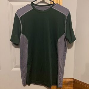 Under Armour Green and Gray Performance Tee